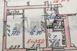 2-к. квартира, 43 м², 2/5 эт.