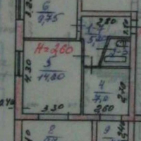 2-к. квартира, 54 м², 1/5 эт.