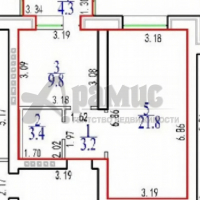 1-к. квартира,38 м², 1/5 эт.