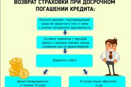 Заемщику, досрочно погасившему потребительский кредит или заем, полагается возврат страховой премии